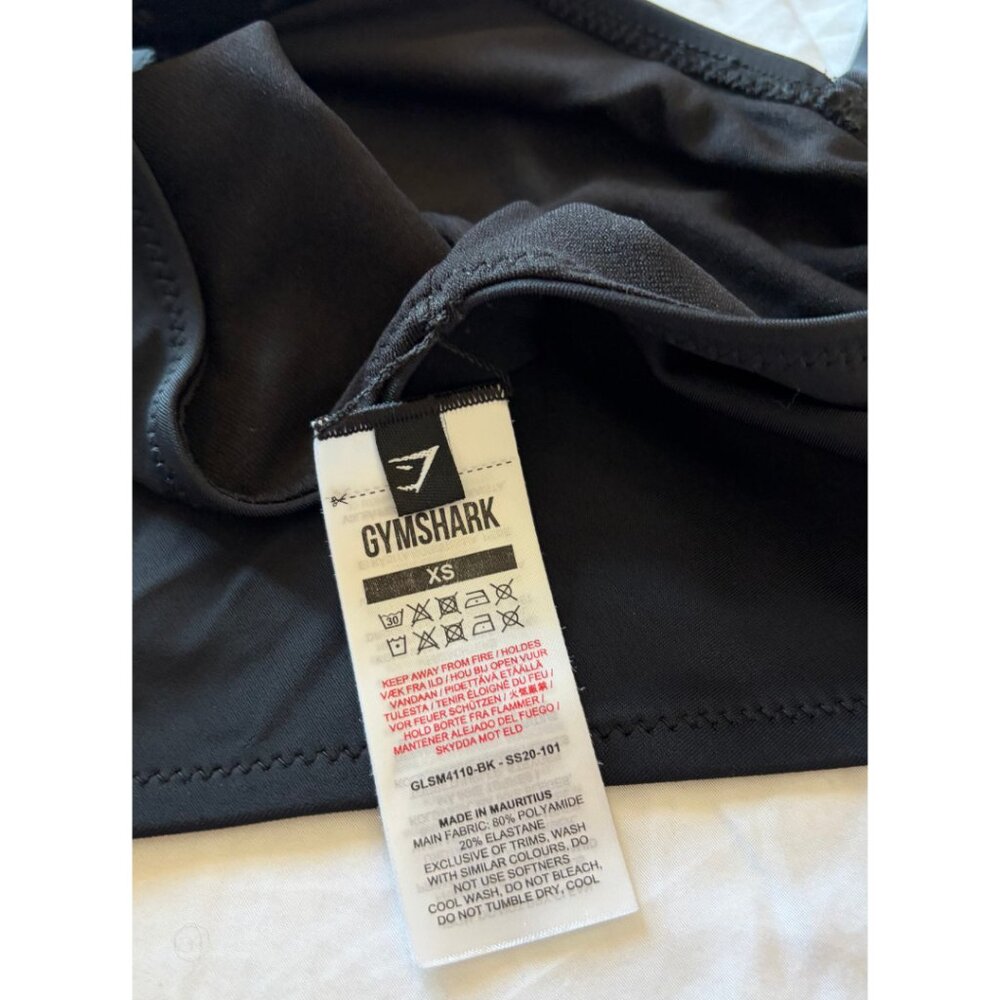 Gymshark Women’s One-Piece Cut-Out Swimsuit Black XS - Picture 5 of 5